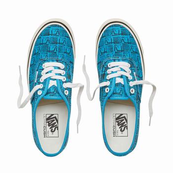 Panske Tenisky Vans Anaheim Factory Authentic 44 Svetlo Modre VA53URMSZ